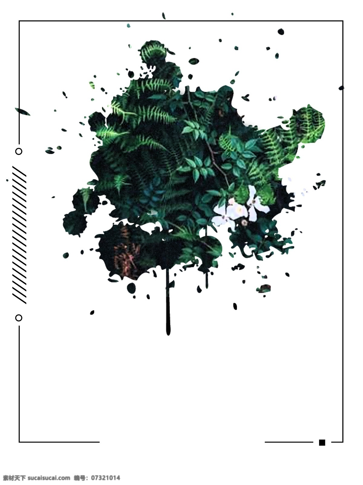 后来 我们 文艺 电影 宣传 广告 背景 宣传广告背景 白色背景 绿色 植物 通用背景 后来的我们 文艺电影