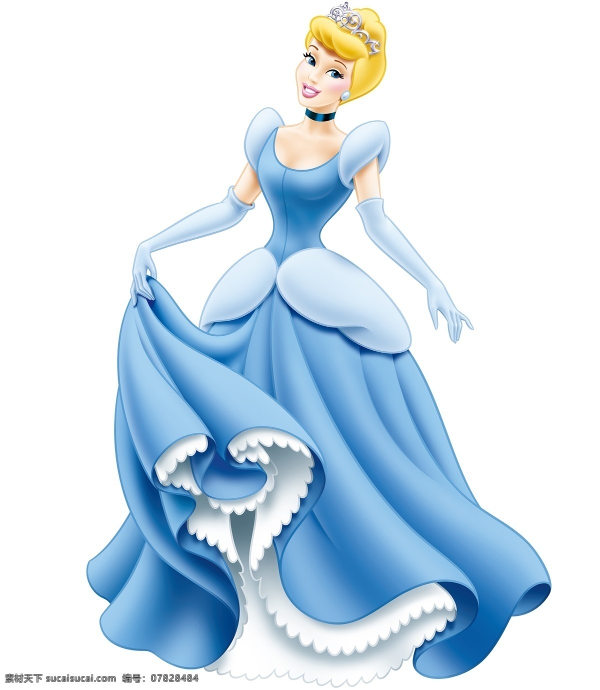 迪士尼公主 公主 冰美人 高冷女 美女 女生 迪士尼 卡通 人物 白雪公主 分层