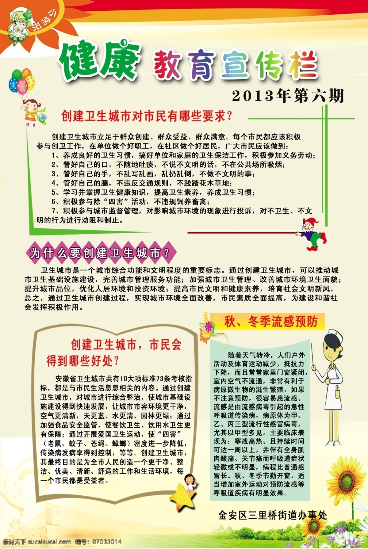 健康教育 宣传栏 创卫对市要求 创卫 生 城市 好处 为什么要创卫 文明城市 展板模板 广告设计模板 源文件