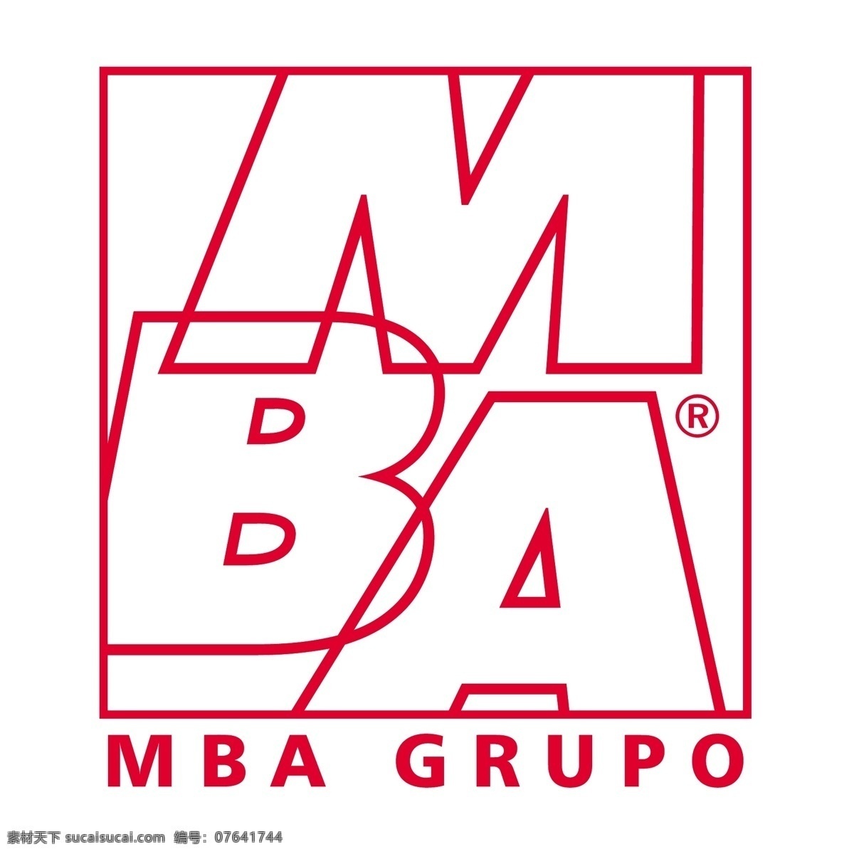 mba 集团 免费 标志 psd源文件 logo设计