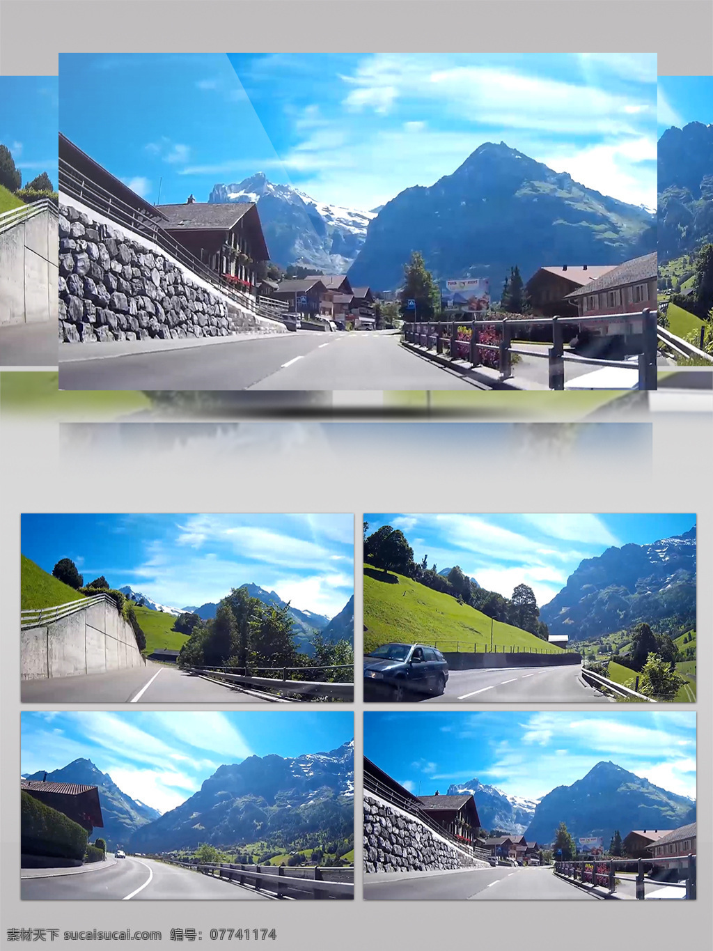 瑞士 汽车 格林 德沃 旅 拍 标题 抽象 动感 动画 风景 节奏 旅游 片头 时尚 视频 图形 文本 线条