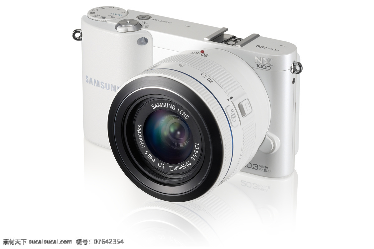 白色 大方 精致 三星 生活百科 数码家电 数码相机 nx nx1000 相机 优雅 微型单反相机 三星相机 单 镜头 反光 psd源文件