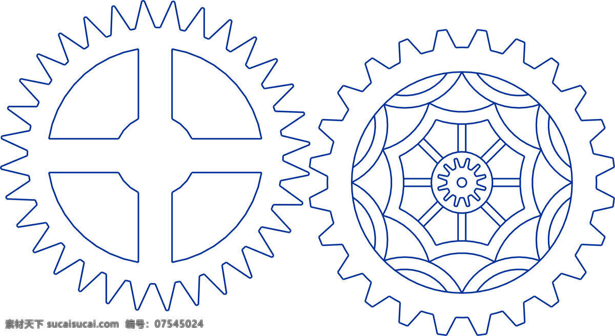 齿轮图案 齿轮 工业 线条 花纹 工业生产 现代科技