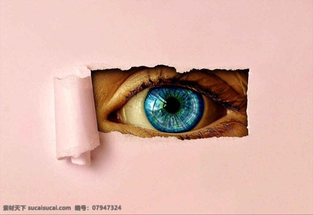 人物 眼睛 撕 纸 视频 人物眼睛 撕纸视频 实拍视频 广告视频 视觉