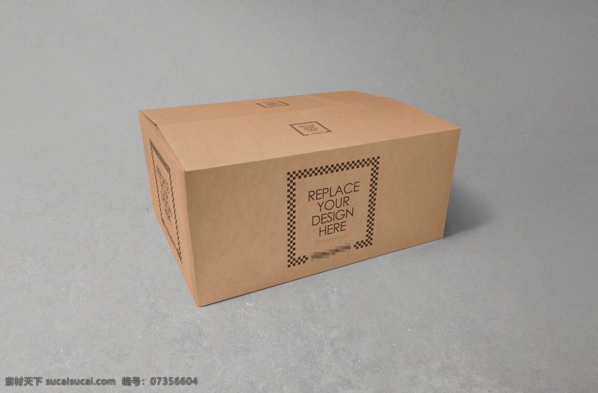 运输箱 纸箱 样机 模板 纸皮箱 psd素材 纸皮箱样机 样机模板 包装样机