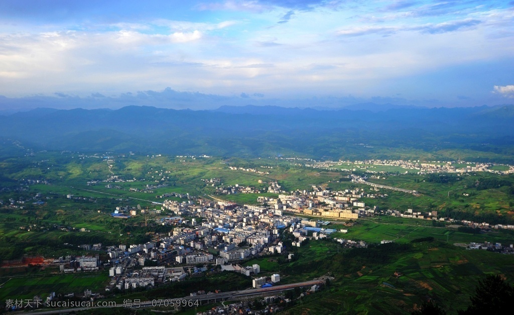 鸟瞰古镇 鸟瞰 古镇 湖北 十堰 竹山 美景 风景 山城 山河 县城 航拍