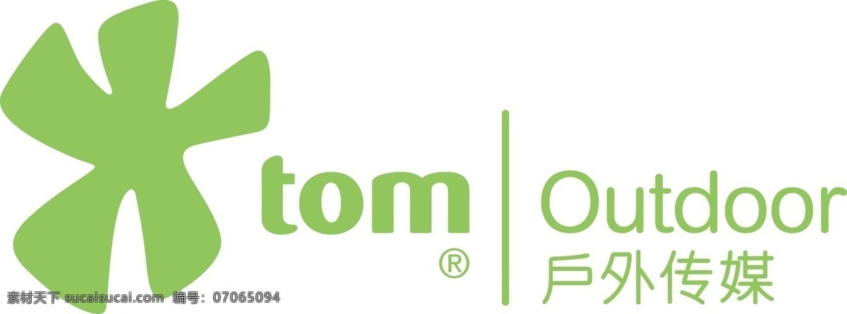 tom 户外 传媒 logo vi设计 标志 枫叶 绿色 小人 户外传媒 矢量 psd源文件 logo设计