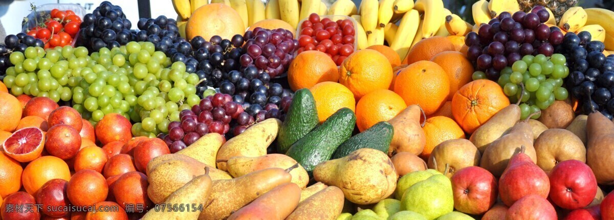 水果 水果堆 各种水果 水果摊 水果集合 餐饮美食 食物原料