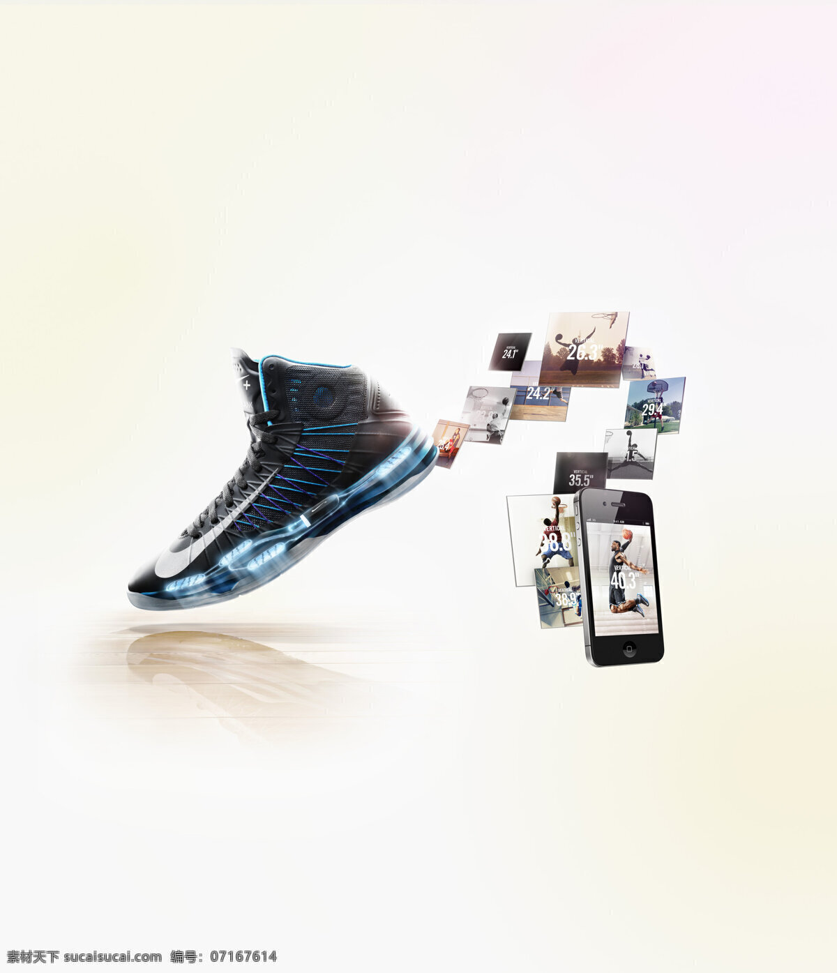 nike 足球 系列 广告宣传 平面 平面广告 篮球鞋 体育运动 文化艺术