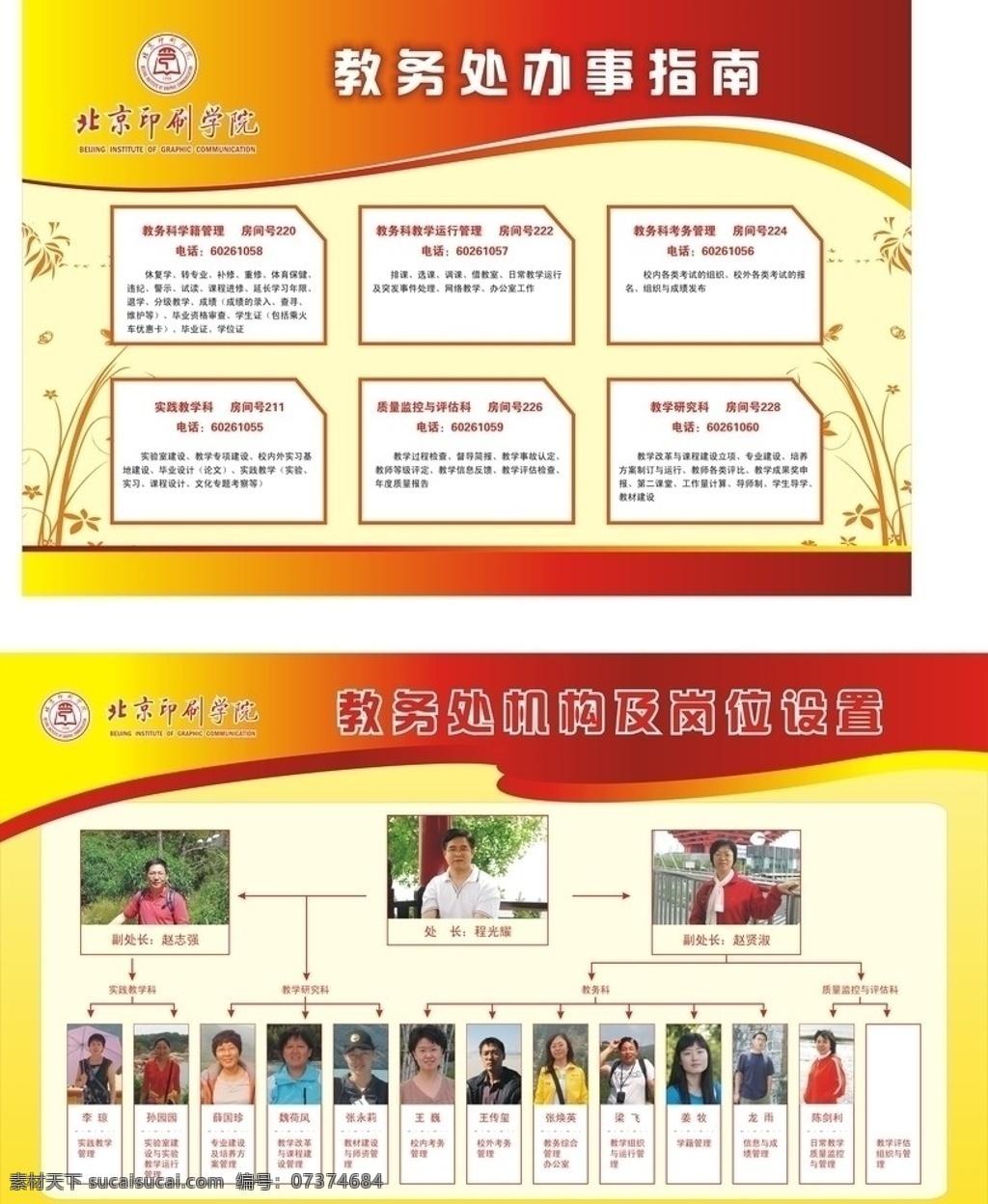 办事指南 岗位设置 流程图 花纹 标志 印刷学院 印刷标志 北京印刷学院 展板底图 表格 矢量