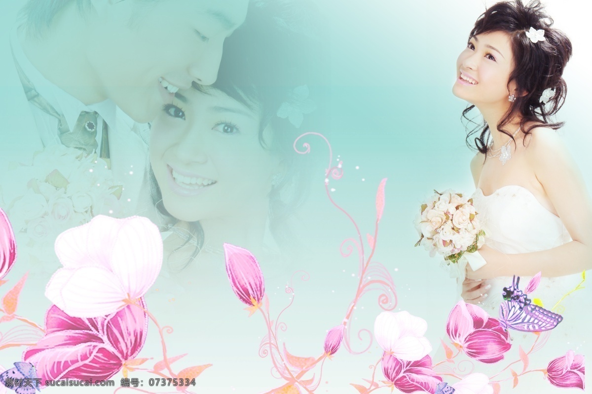 婚纱 婚纱相册 婚纱相册模板 相册 模板 白色
