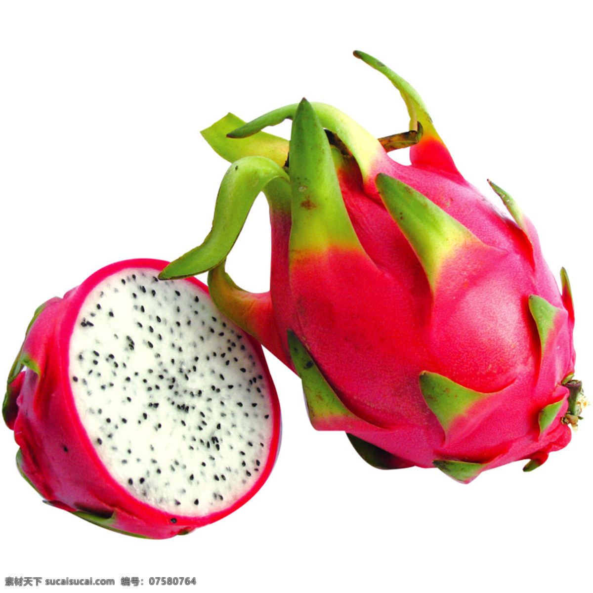 火龙果 白心火龙果 水果 热带水果 美食 食物 生物世界