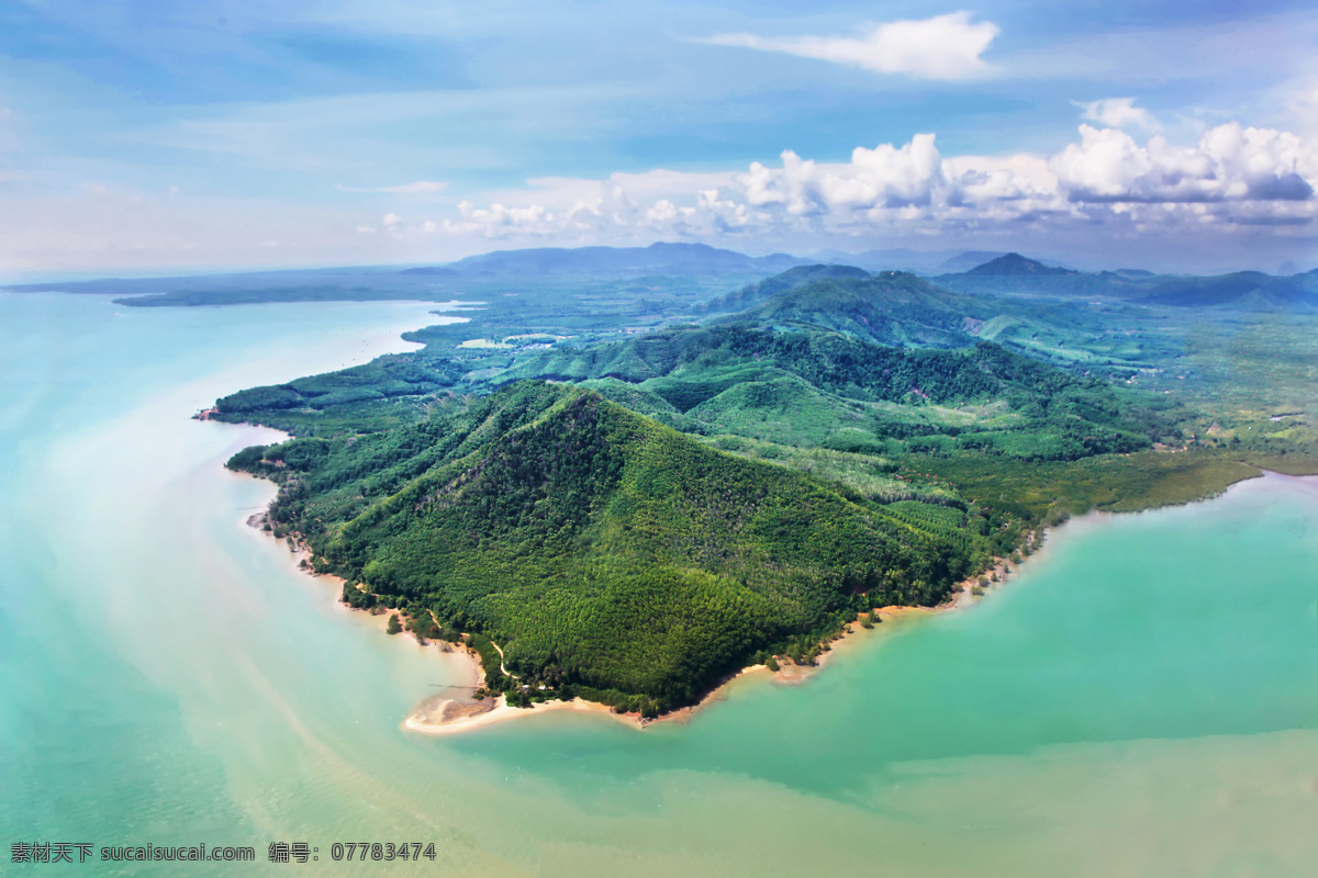 海岛全景