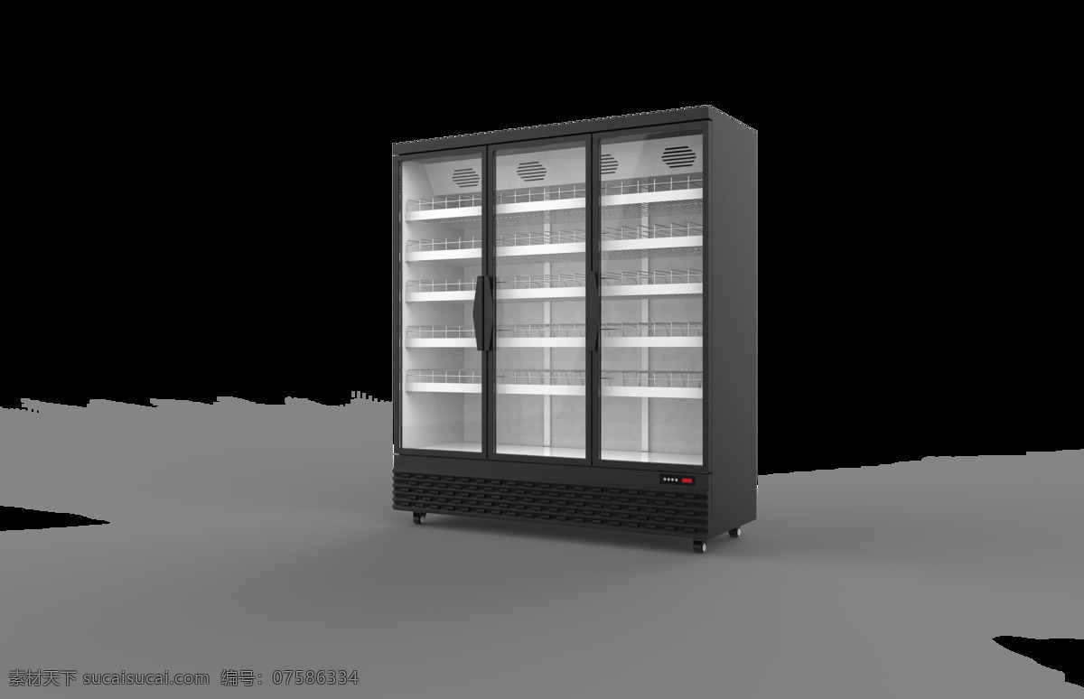 冰柜设计图片 冰柜 产品 3d 高清 3d设计 3d作品