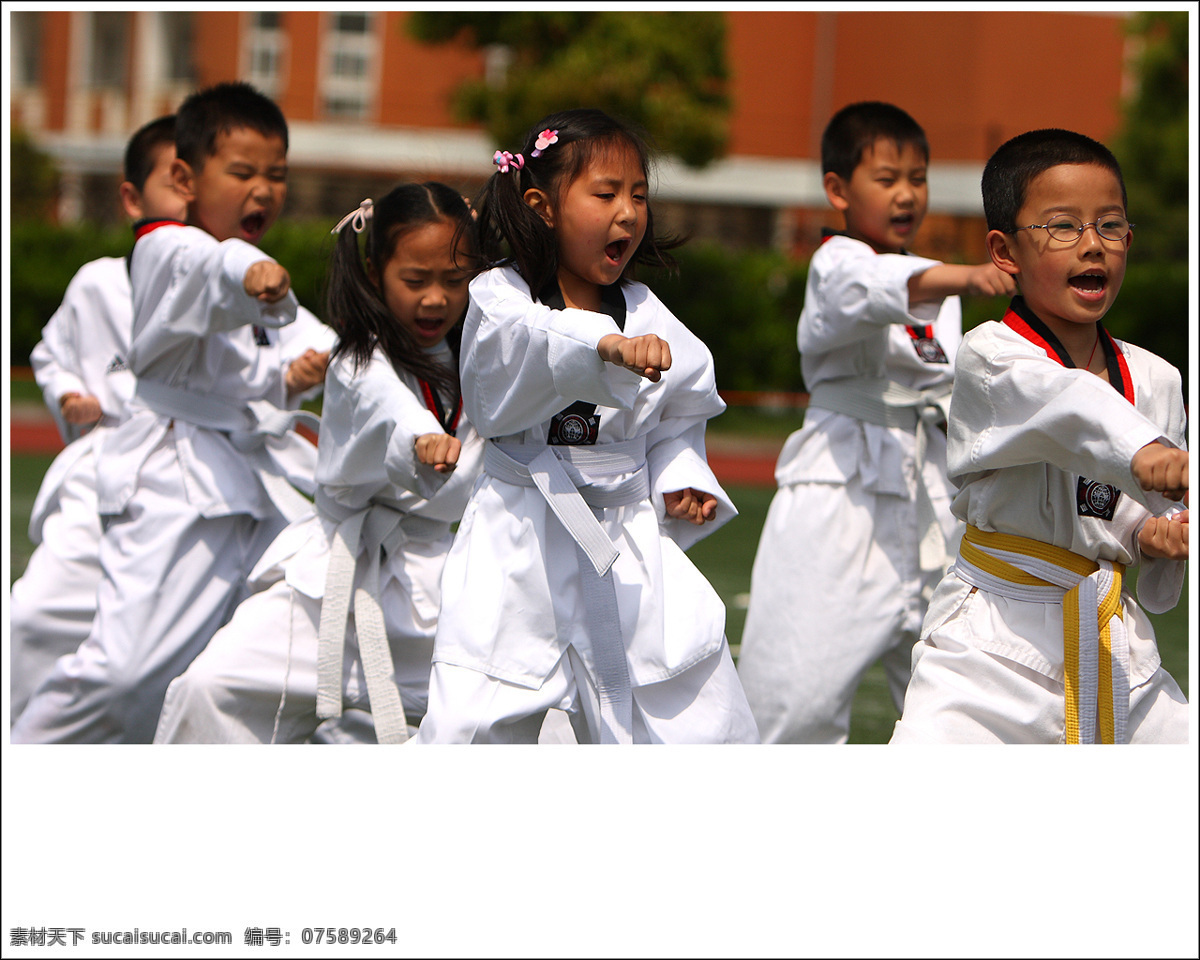 跆拳道 人物图库 儿童幼儿 摄影图库