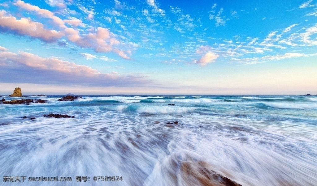 海边天空 海景 海边 蓝天大海 天空 自然景观 自然风景