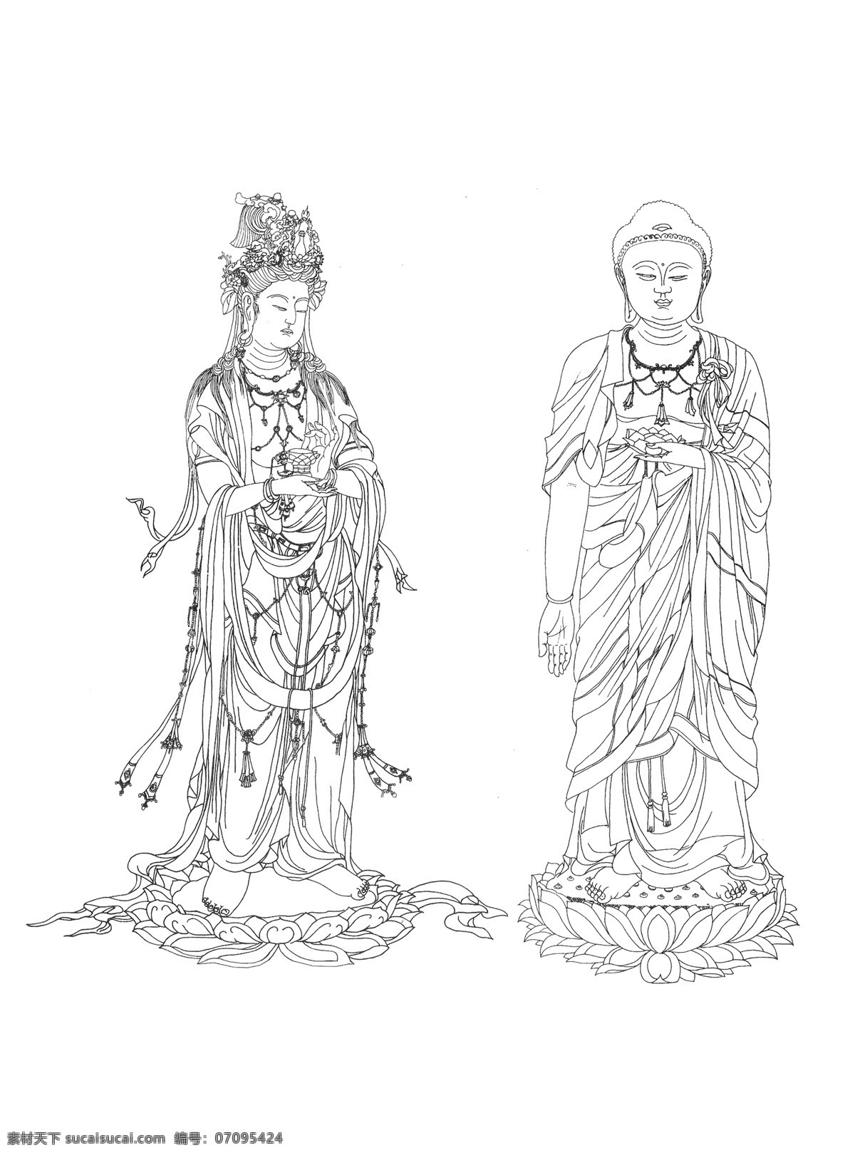佛教 图案 宗教 白庙 人 文化艺术 绘画书法