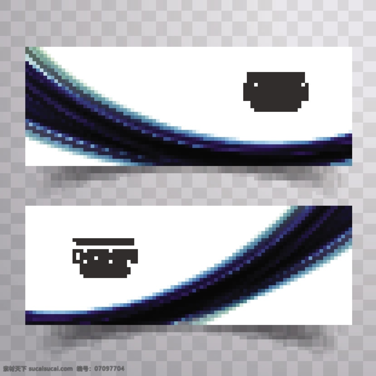 现代 风格 蓝色 波浪 纹 banner 广告 背景 现代风格 蓝色波浪纹 广告背景