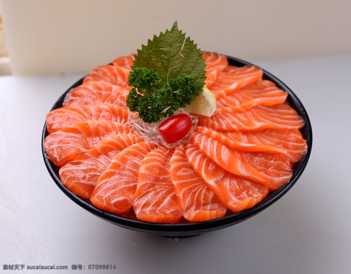 三文鱼刺身 三文鱼 刺身 生鱼片 料理 日本料理 美食 餐饮美食 传统美食