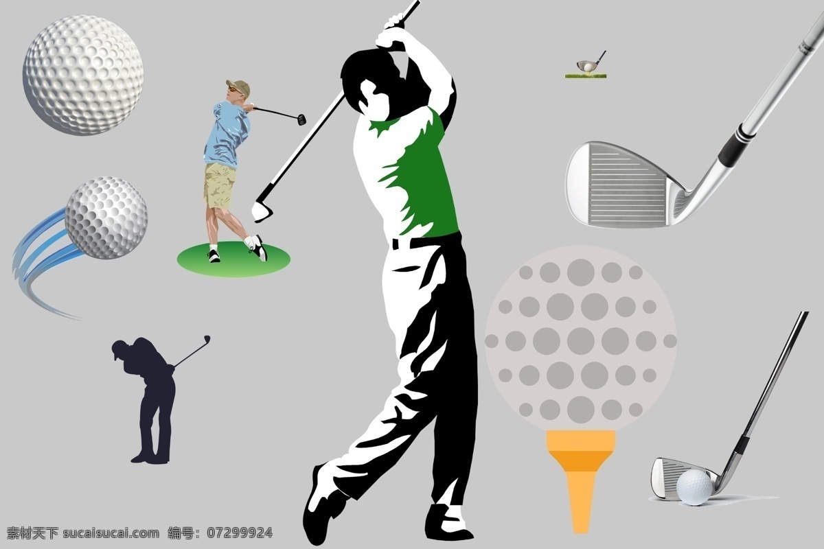 png素材 透明素材 高尔夫球 golf 球赛 高尔夫球赛 球类运动 贵族运动 打高尔夫 非 原创 透明 合 辑 分层