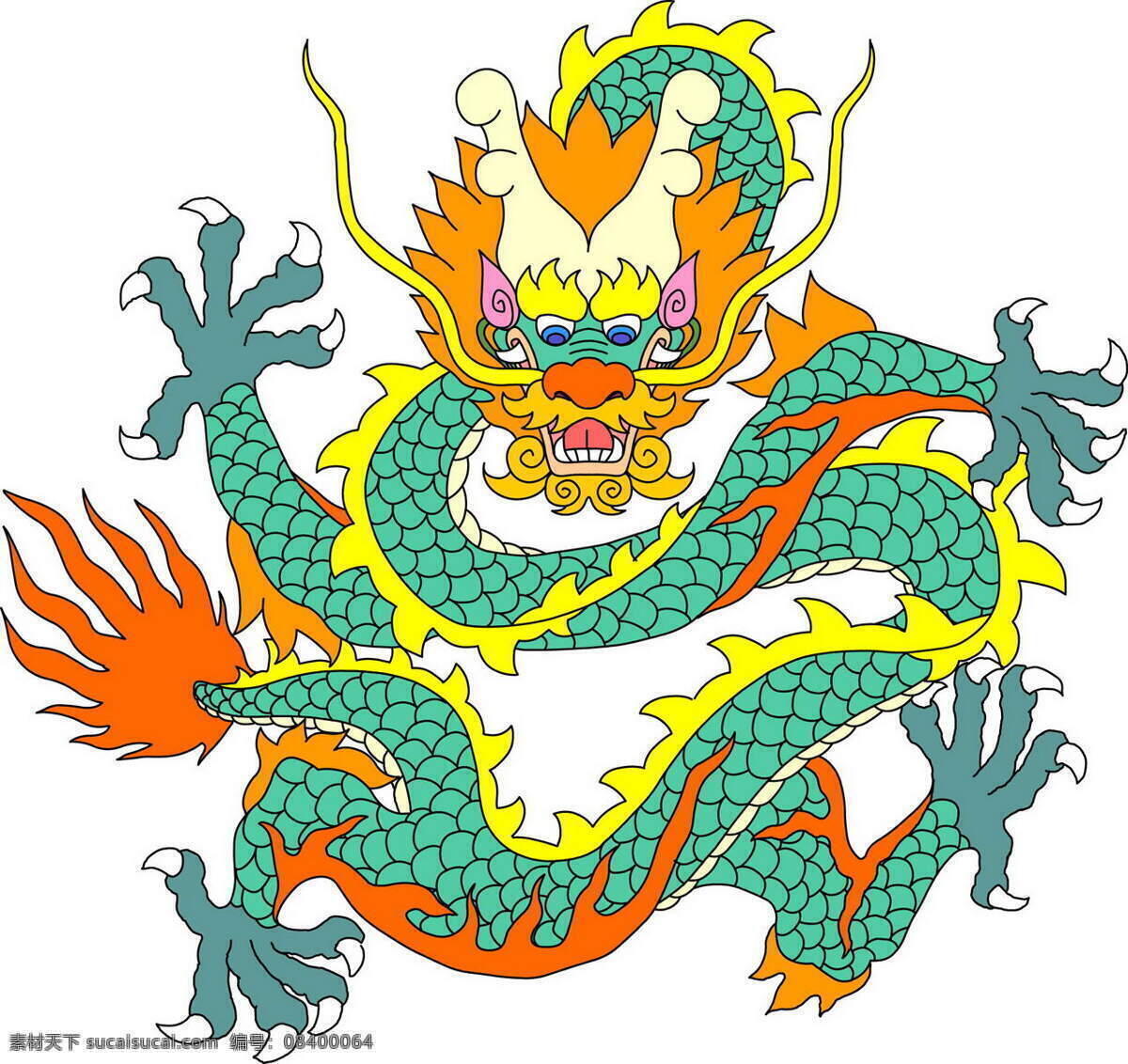 艺术 插画 卡通 插图 传统艺术 图案 吉祥 龙纹 剪纸艺术 文化艺术 传统文化 卡通动漫