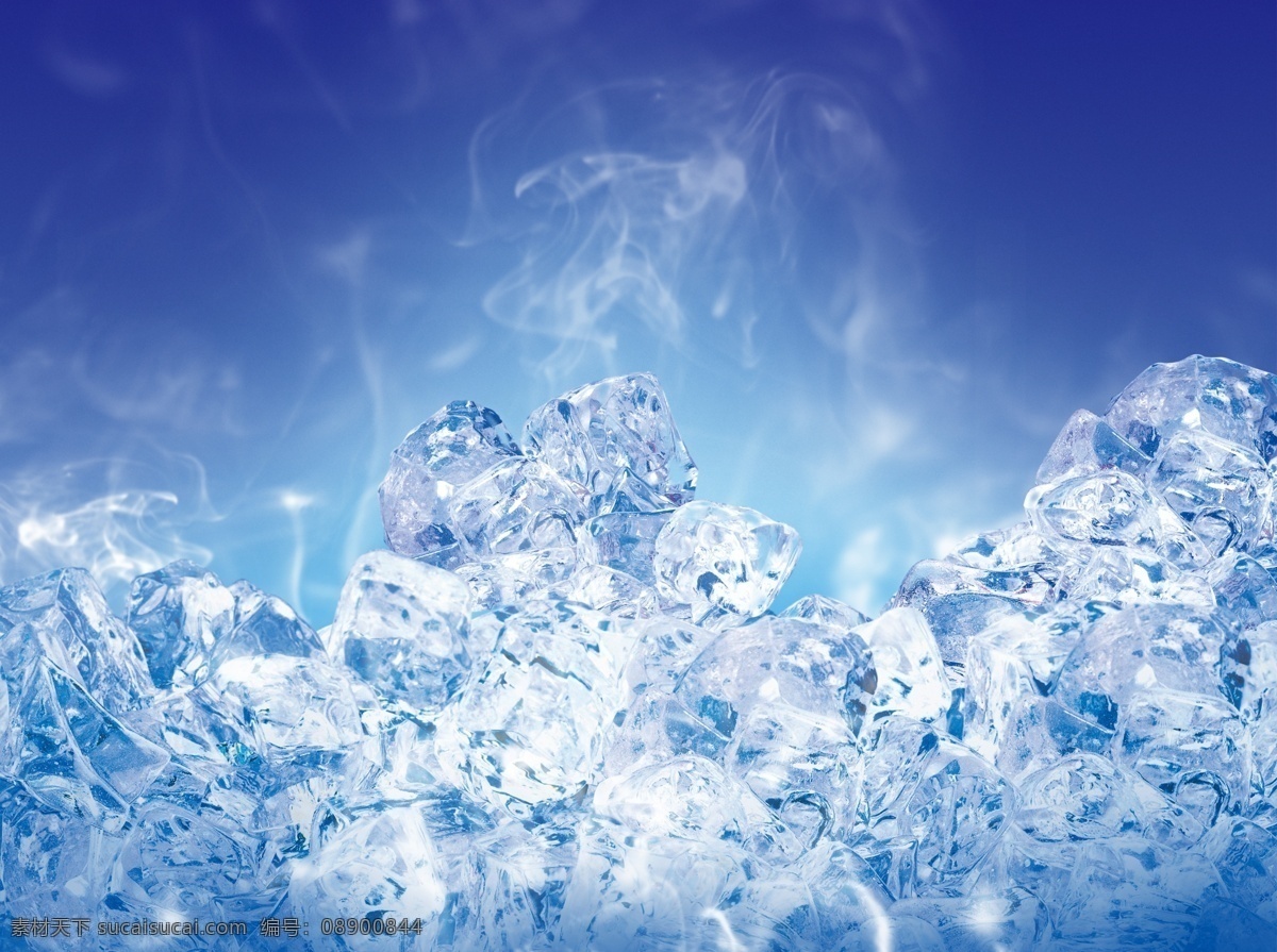 散发 冷气 冰块 雾气 白气 分层 源文件库