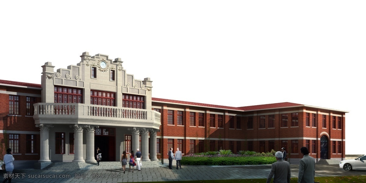 psd分层 分层 效果图 ps素材 环境设计 建筑设计 欧式门头 源文件 模板下载 家居装饰素材