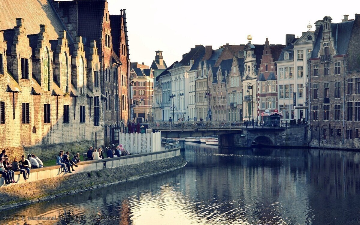 比利时 城市 风景