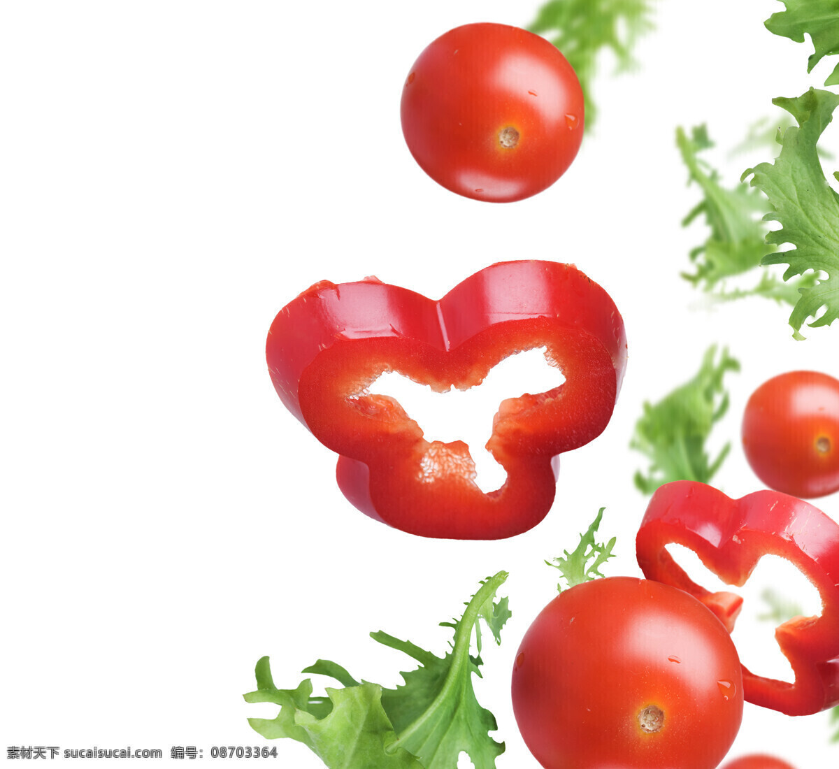 番茄 辣椒 西红柿 蔬菜沙拉 美味 美食 新鲜蔬菜 蔬菜摄影 蔬菜图片 餐饮美食