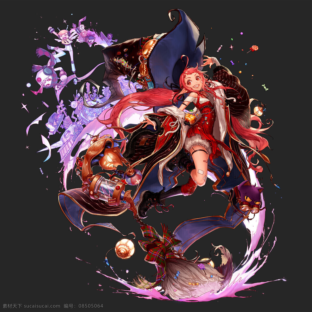 dnf 女 魔法师 三 觉 壁纸 游戏人物 三觉壁纸 古灵精怪 魔道学者 动漫动画 动漫人物