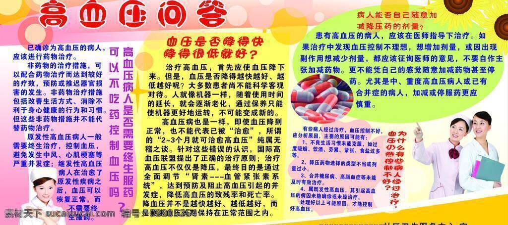 高血压 问答 底板 底纹边框 花边底纹 花纹花边 医院宣传 展板 高血压问答 高血压宣传 海报 血压 矢量 宣传海报 宣传单 彩页 dm