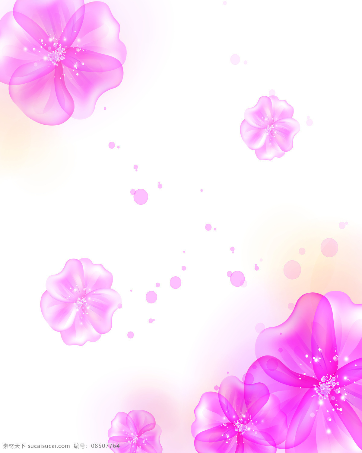 梦幻 花 底纹边框 红花 花纹 梦幻花 移门图案 矢量 玉砂珍藏 装饰素材