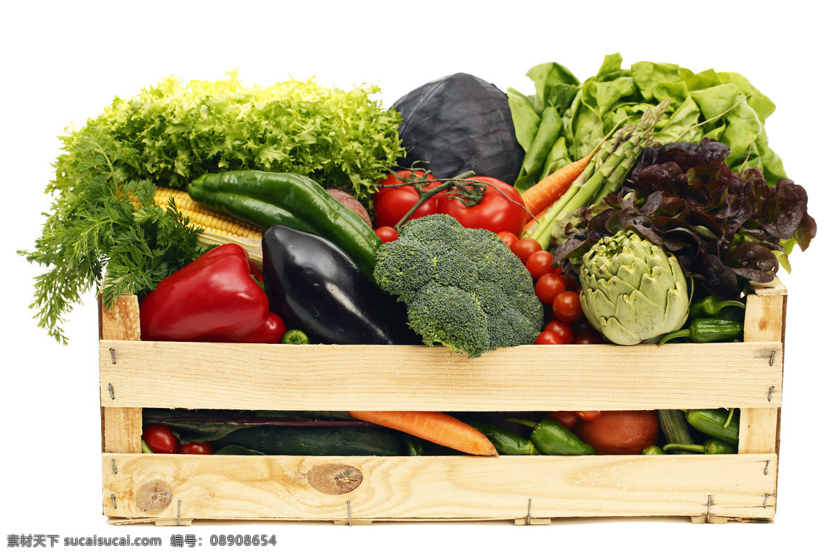 新鲜 蔬菜 西兰花 茄子 辣椒 芦笋 新鲜蔬菜 蔬菜摄影 胡萝卜 蔬菜图片 餐饮美食