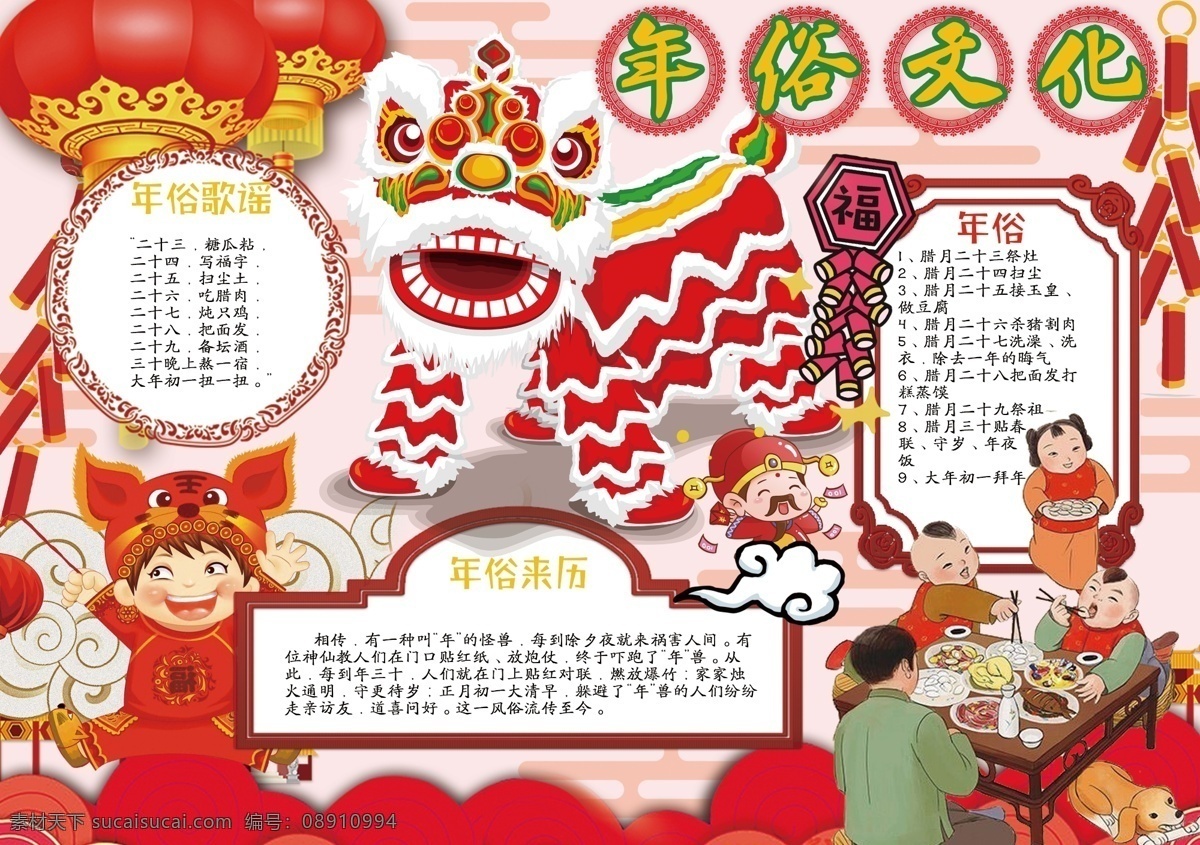 年俗小报 新年小报 新春 中国传统节日 中国元素 中国节气 年俗手抄报 年俗电子报 小学 学生 小学生 学校 学习 阅读 读书 科学 卡通 儿童 孩子 小报 成长册 成长 档案 海报 手抄报 电子报 电脑小报 bszjzd