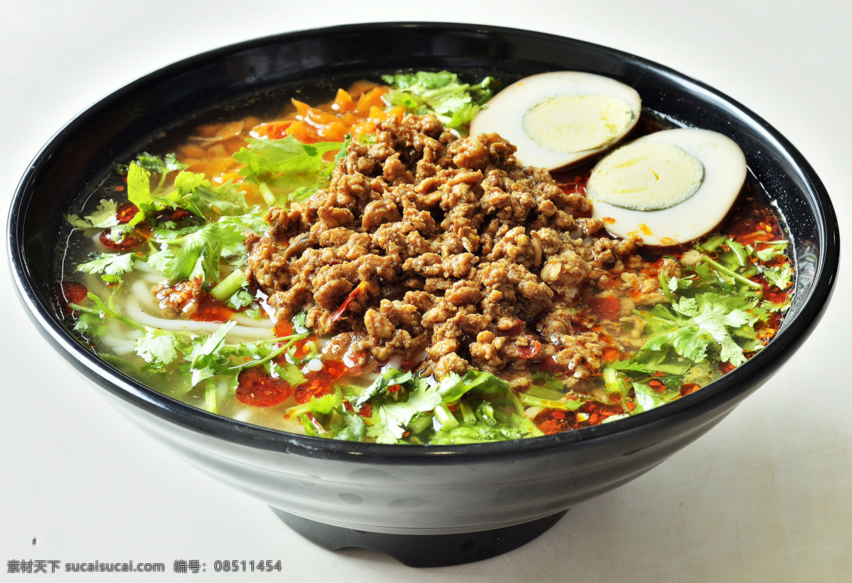 肉沫米线 肉沫 米线 鸡蛋 香菜 地方美食 餐饮美食 传统美食