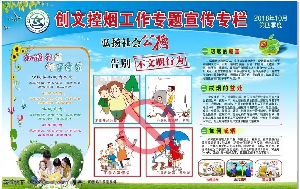 社区创文宣传 社区 创建 文明 城市 宣传