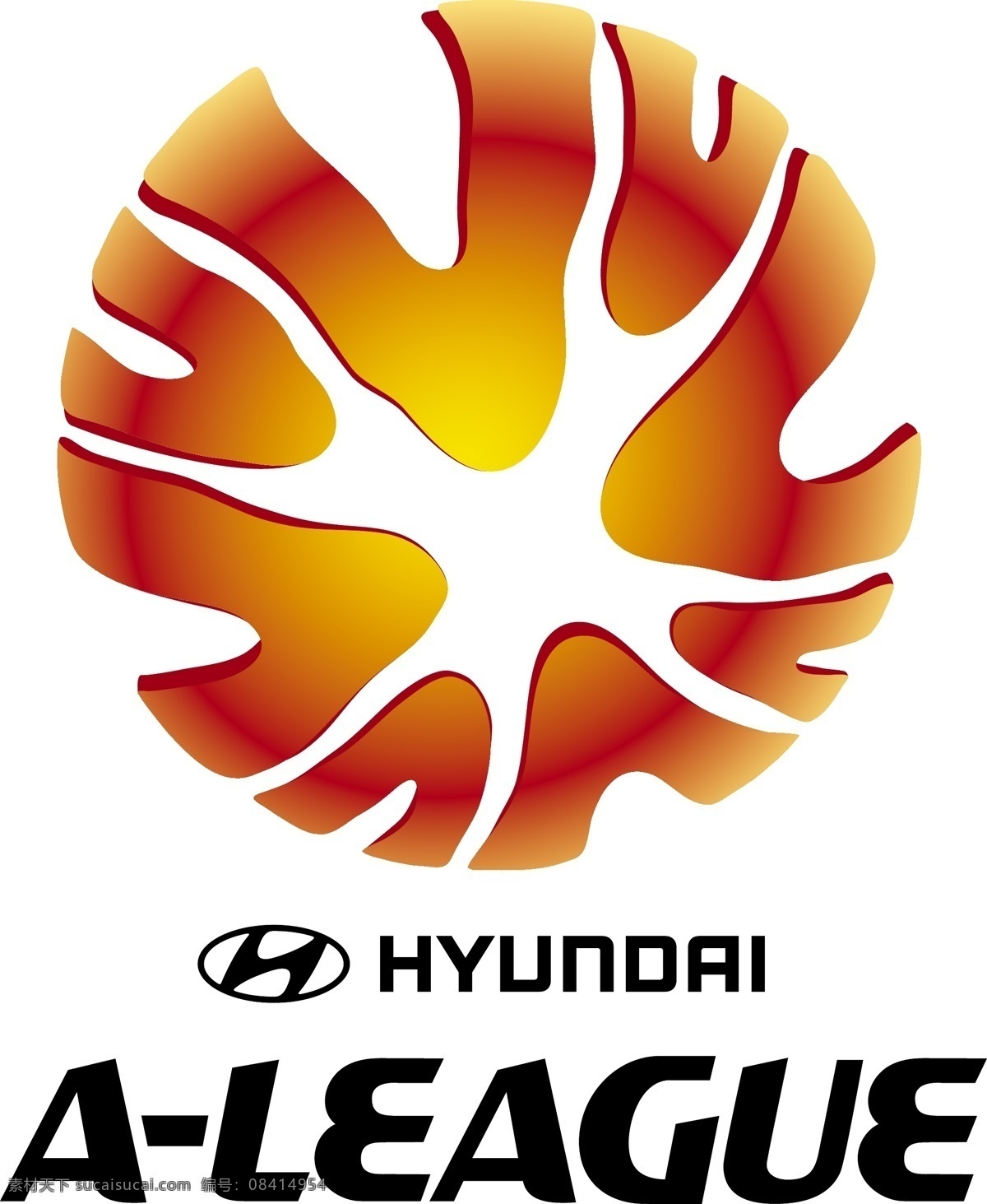 澳大利亚 职业 足球 联赛 logo设计 超级 澳超 亚足联 赛事徽标 矢量图