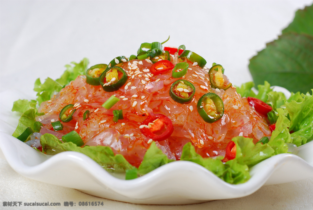 老醋蜇头 美食 传统美食 餐饮美食 高清菜谱用图