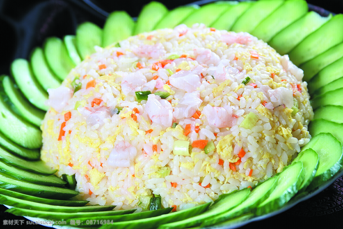 虾仁蛋炒饭 虾仁炒饭 扬州炒饭 虾仁 炒饭 蛋炒饭 炒米饭 主食 食物 中餐 传统美食 高清菜谱用图 餐饮美食