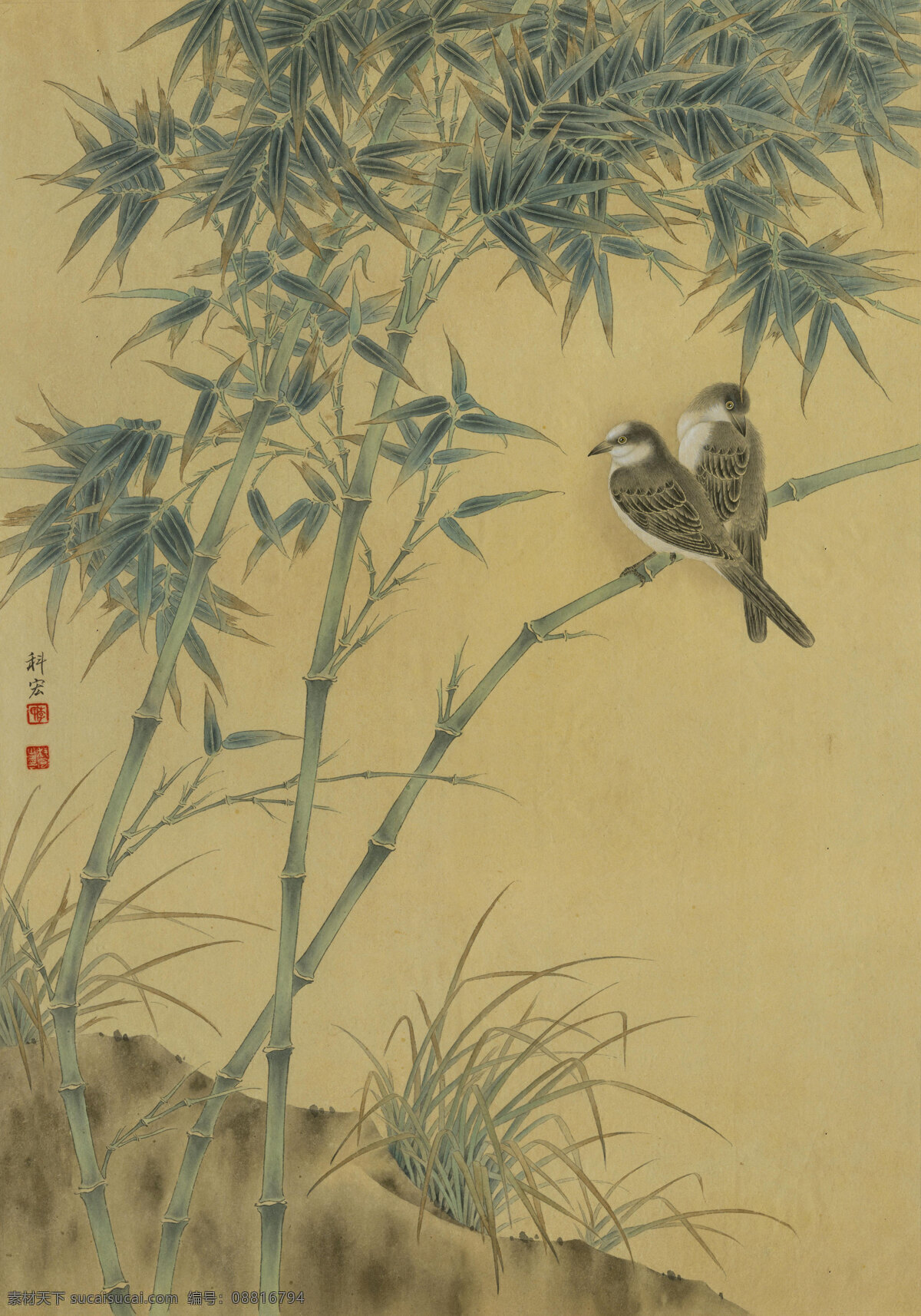 李 科 宏 中国 名花 高清 图 竹林 栖 禽 工笔画 字画 国画 走廊挂画 客厅挂画 教室挂画 花鸟画 工笔花鸟 工笔国画 工笔荷花 工笔画欣赏 工笔画素材 文化艺术 绘画书 法 高清工笔画 风景 绘画书法