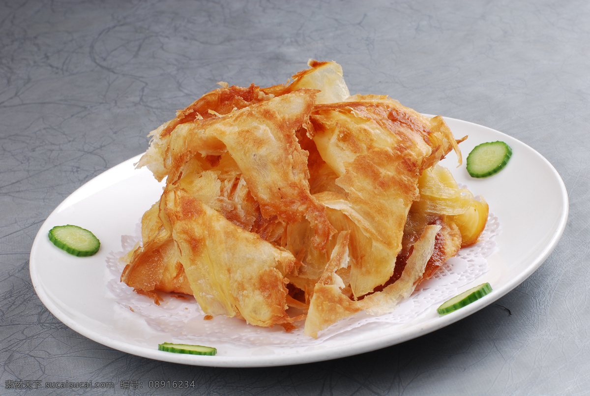 手撕饼 手抓饼 鸡蛋饼 葱油饼 面食 主食 菜品 餐饮美食 高清菜谱用图 传统美食