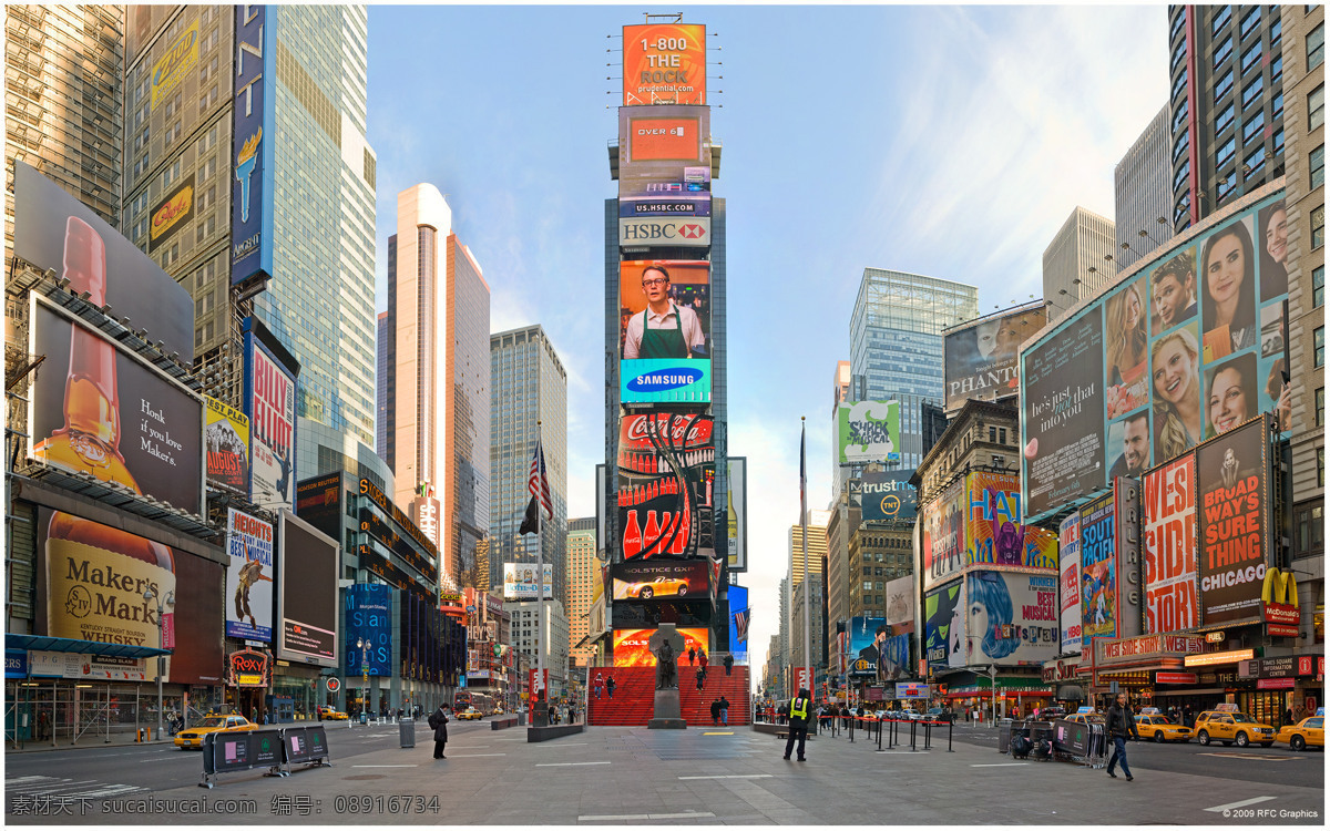 纽约时代广场 美国 纽约 时代广场 建筑 广告 旅游摄影 国外旅游 摄影图库