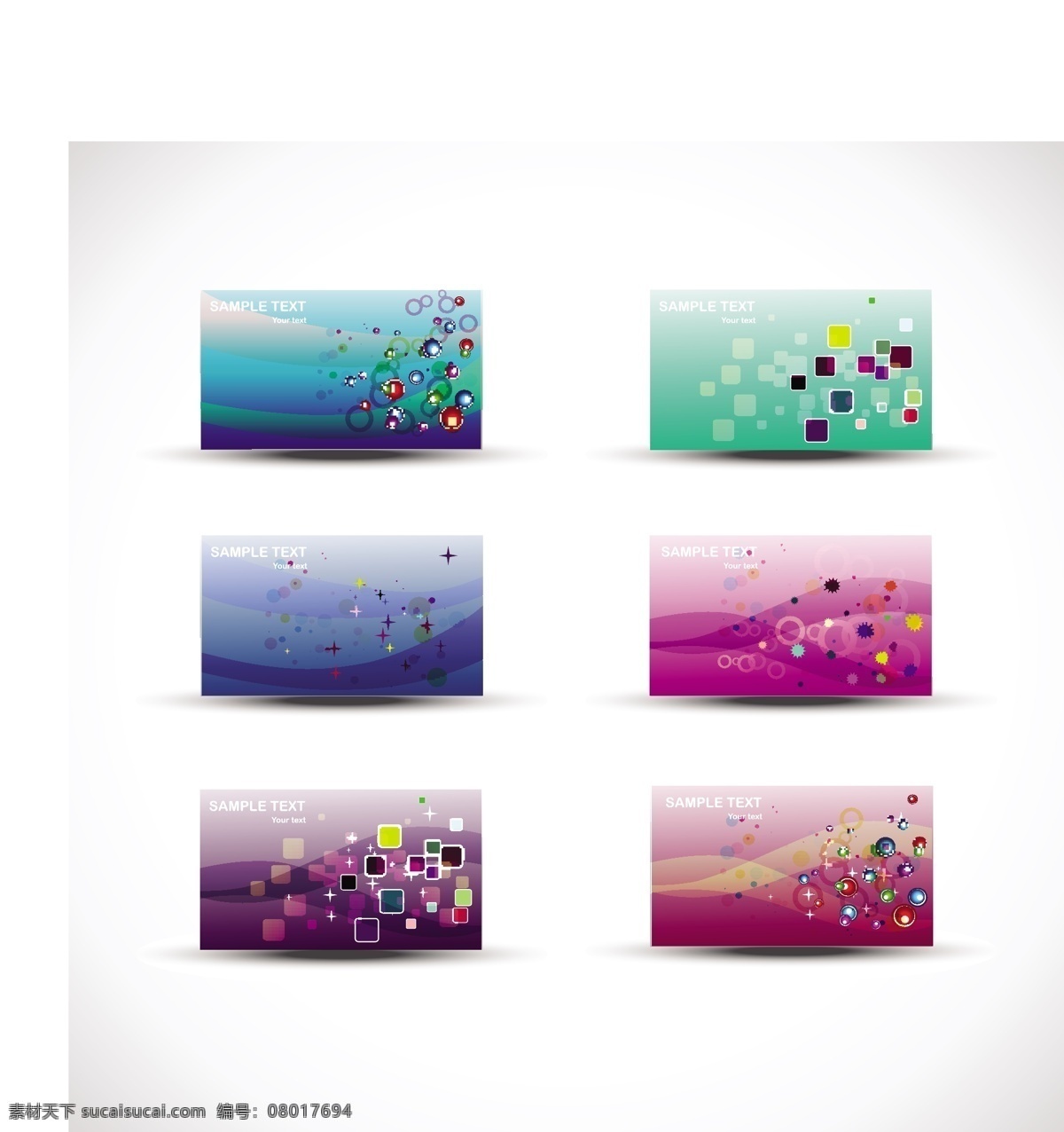 彩色 现代 名片 集 商业 抽象 卡片 模板 纸张 波浪 全球 营销 艺术 色彩 形状 企业 公司 符号 马赛克 品牌 名字 装饰