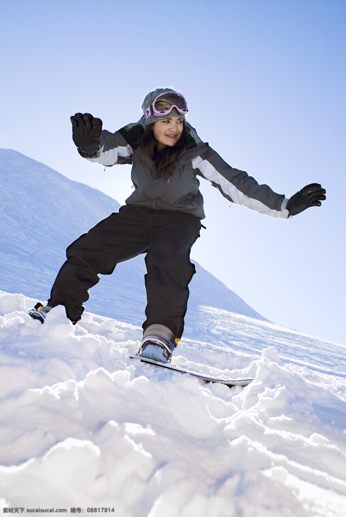 滑雪 撬 美女图片 美女 外国美女 人物 雪地 雪撬 滑雪图片 生活百科