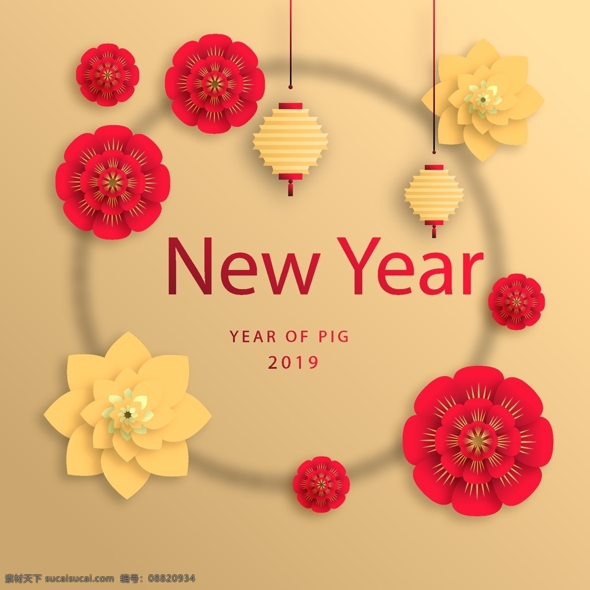 春节元素 猪年背景 新春背景 猪 中国红 红色背景 拜年 中国元素 春节创意 春节装扮 猪年大吉 2019春节 春节吊旗 春节装饰 春节素材 春节卡片 猪年春节 春节背景 2019 年 春节 欢度春节 春节广告 新年春节 春节海报 春节年货 欢度新春 春节窗花