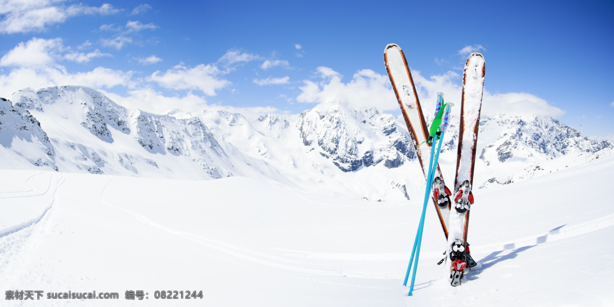 雪山 上 滑雪板 雪山风景 雪橇 雪地 白雪 美丽风景 风景摄影 美景 美丽景色 美丽风光 滑雪图片 生活百科