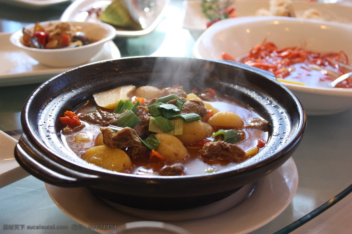 土豆牛肉 千岛湖 餐饮美食 传统美食 摄影图库