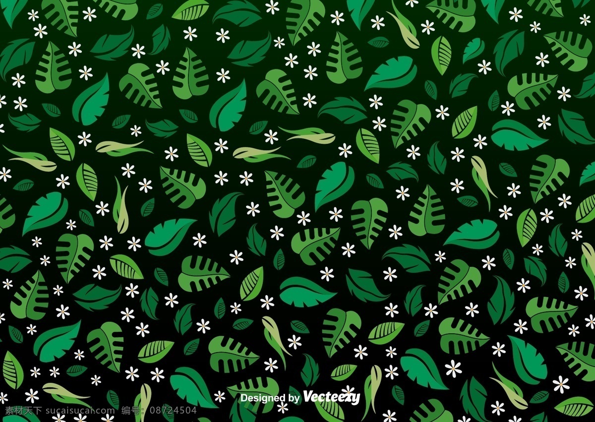 树叶 树纹 花纹 纹理 底图 圣诞 夏天 叶子 绿色 底纹边框 背景底纹