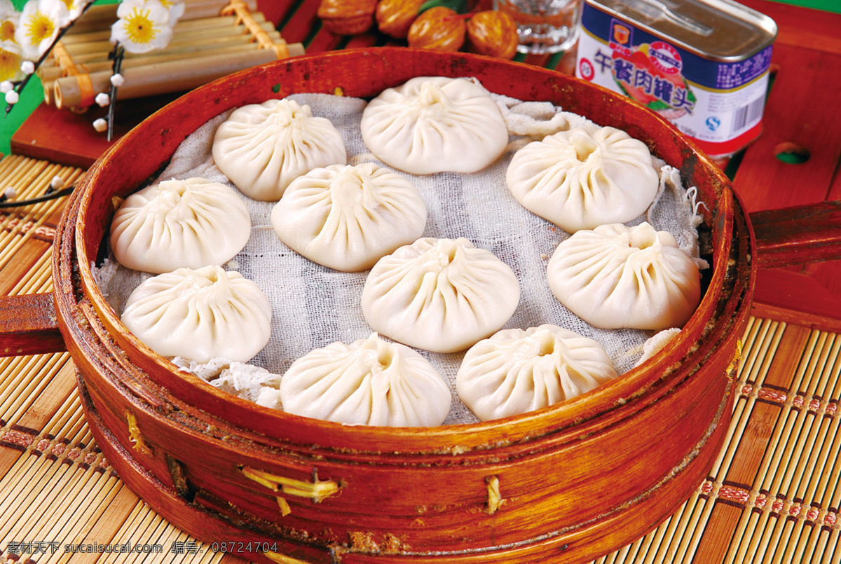 灌汤包 开封灌汤包 小笼包 开封小吃 中华小吃面点 传统美食 餐饮美食 早餐