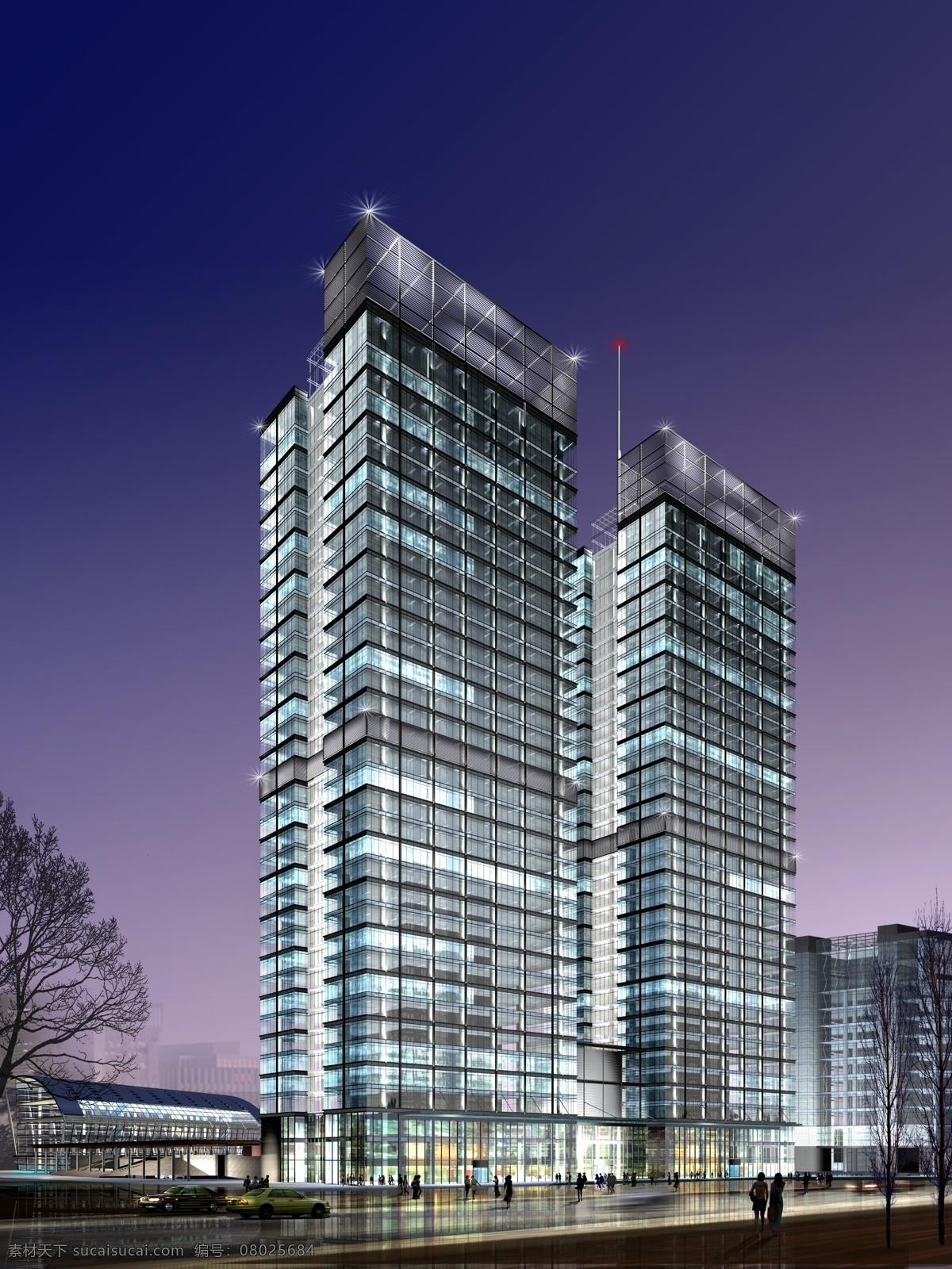 办公 大楼 夜景 透视图 建筑效果图 规划设计 城市规划 商业建筑 效果图素材 后期素材 建筑景观 城市建筑 公共建筑 建筑外观 建筑设计 景观设计 3d效果图 办公大楼 写字楼 园林景观 环境设计 psd素材 黑色